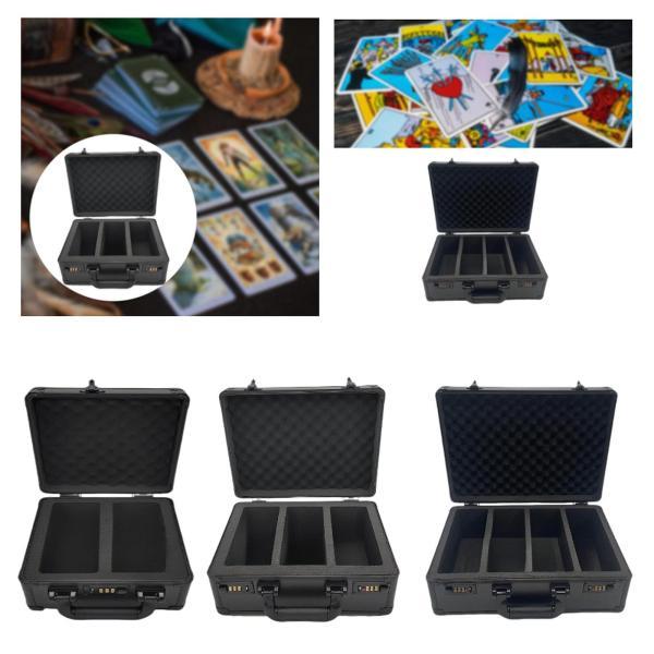 グレードカード収納ボックス コンビネーションロック付き 軽量トレーディングカード収納ボックス グレードカードゲームカード用スポーツカードケース_7
