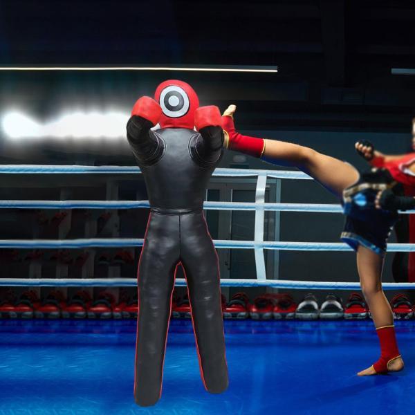 H1 ボクシングダミー トレーニング用 MMAグラップリングダミートレーニングダミー未充填練習用キック