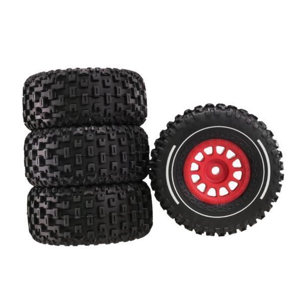 ラジコン用タイヤホイール　中古 RCカータイヤホイール4個実用的65mm交換便利使いやすいスペアパーツ