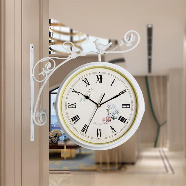 定価13000円】TimeScry 両面時計【電波壁掛け時計 文字盤直径28cm 定価13000円】TimeScry 両面時計【電波壁掛け時計 文字盤直径28cm 定価