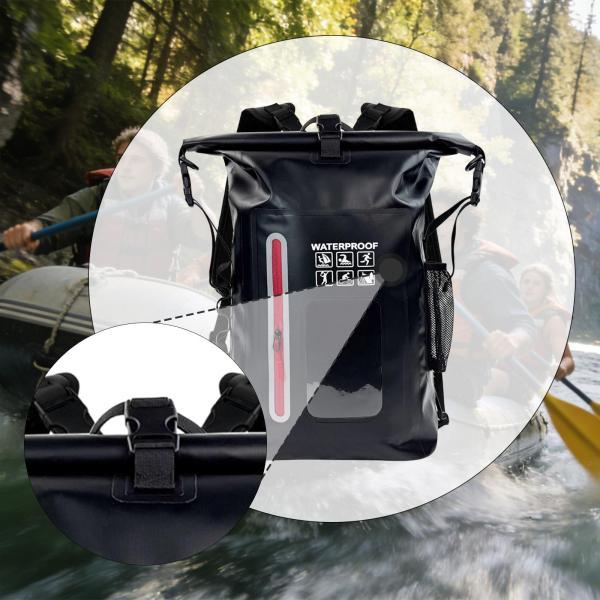 防水ドライバッグ 防水バックパック 25L 実用ポーチ 通気ドライサック