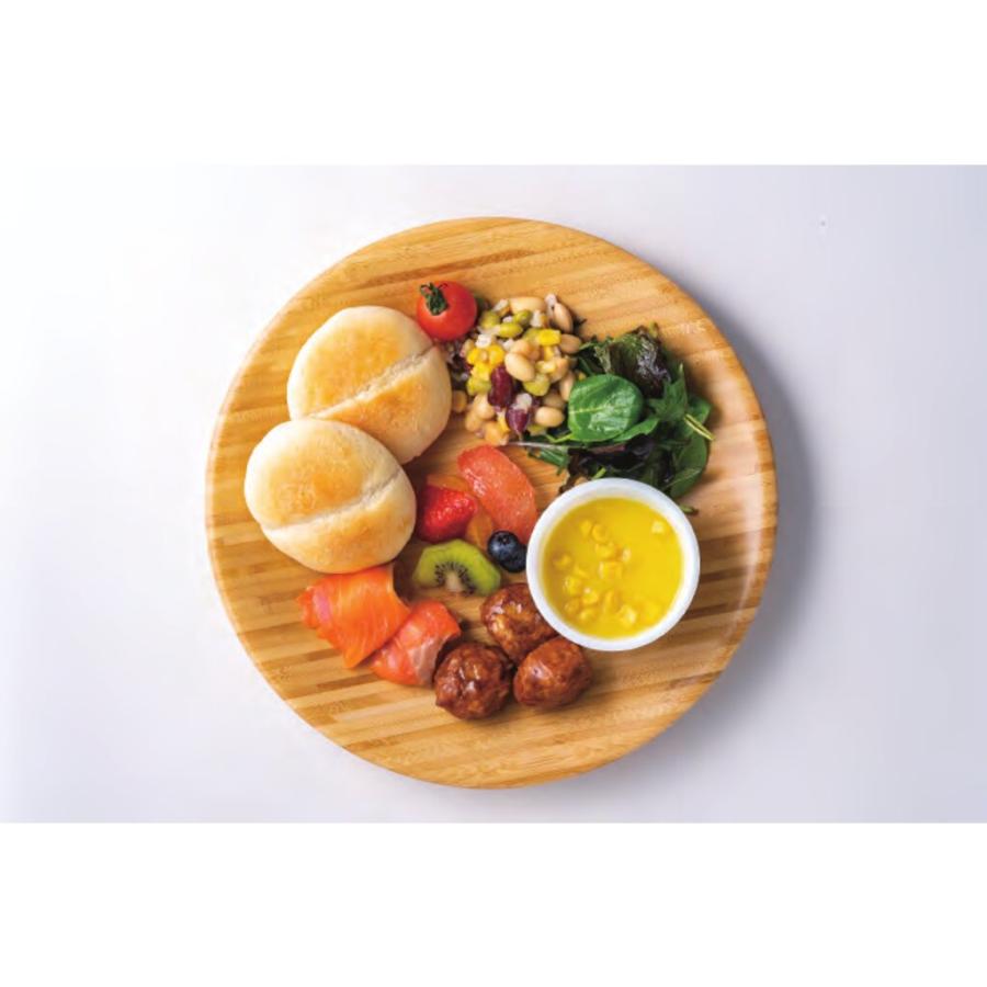 木製食器 プレート皿 中 ECL-12 / シンビ 食器 木製食器 皿 プレート 食洗機可 ハンドメイド |  | 04