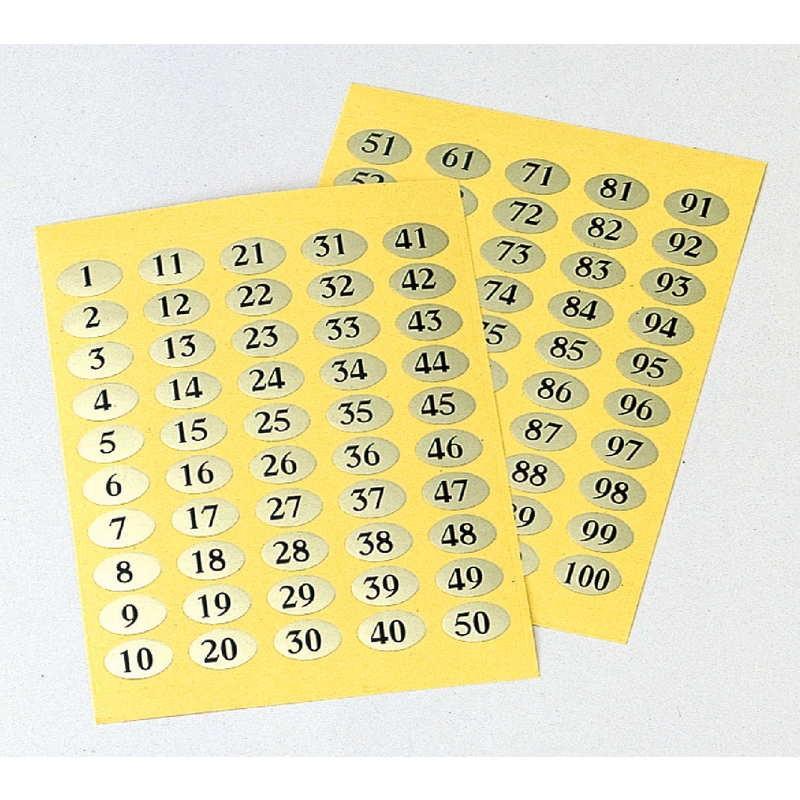 ナンバーシール(1〜50) NC-50 / えいむ カッティングシート 番号 シール |  | 03