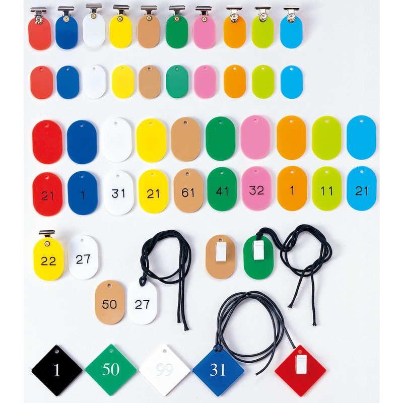 小判型 食券札(大)50枚 CP-11 / えいむ 食券札 料理札 小判札 : 素敵な