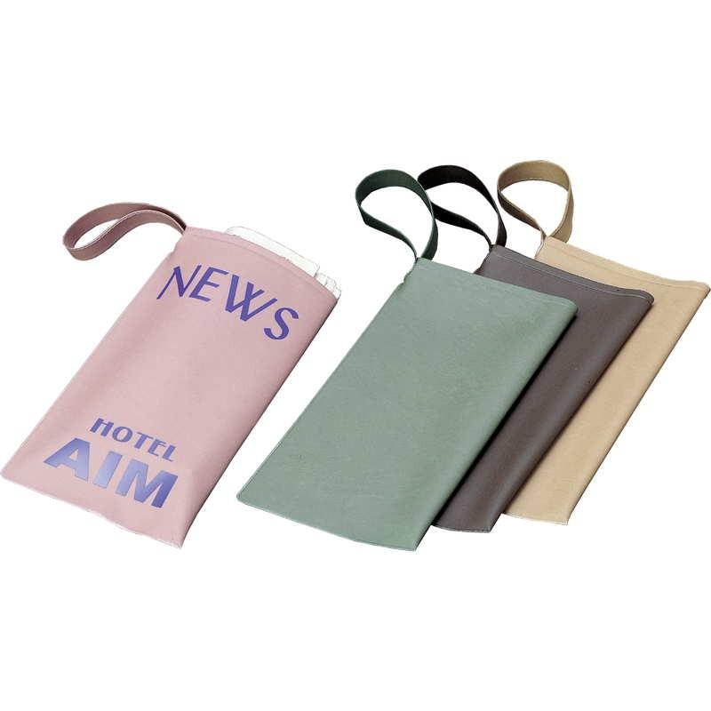 ホテル用 新聞ケース(小)(八つ折り タイプ) NPC-2 / えいむ ホテル 新聞 ドアノブ | 