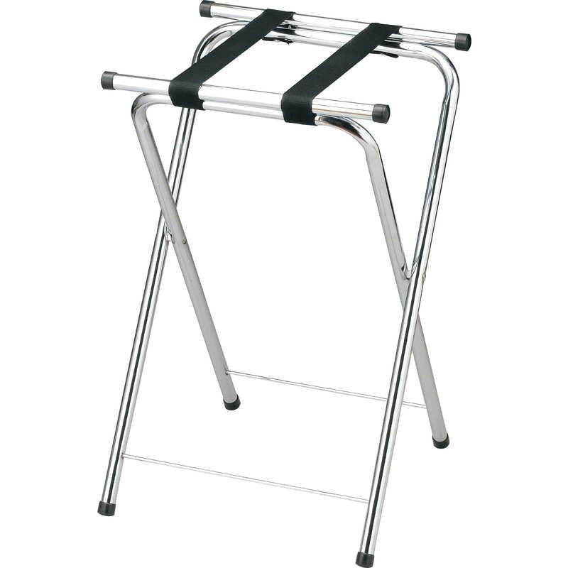 クローム バッゲージ ラック BR-102 / 折りたたみ式 / えいむ ホテル カバン置き バッグ 小物 台 置き | 