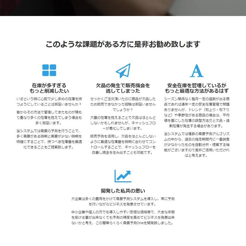 簡単らくらく需要予測One CH-05 / チェス PCソフトウェア 需要予測 時系列解析 予測ソフトウェア |  | 02