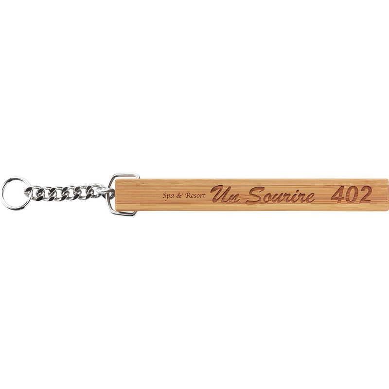 キーホルダー 無地 BD-150 / シンビ ルームキーホルダー 竹製 | 