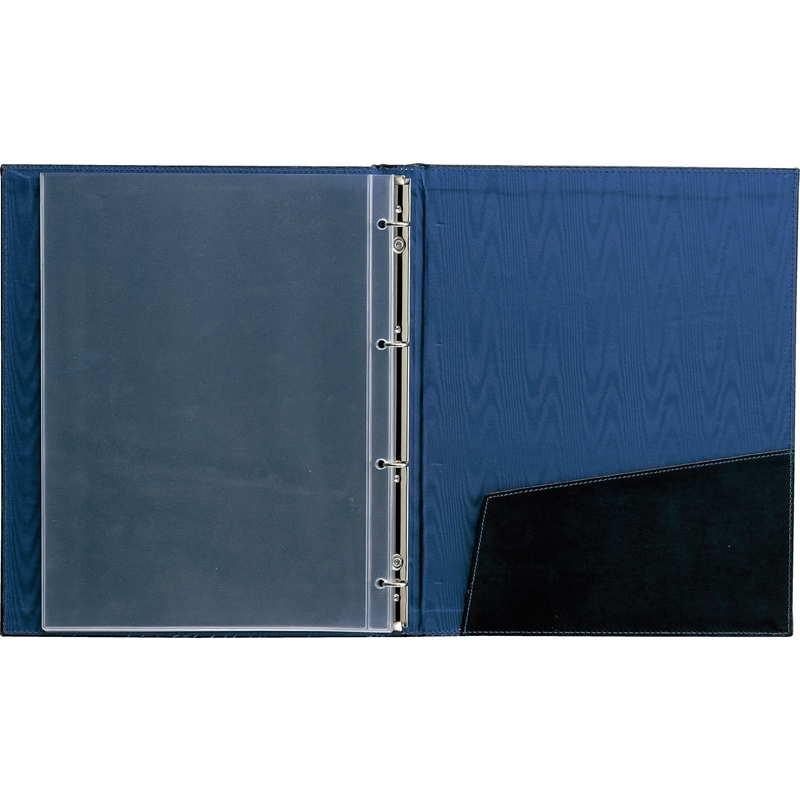 バインダー式 革インフォメーション(A4 4穴 8ページ) IF-551 / えいむ