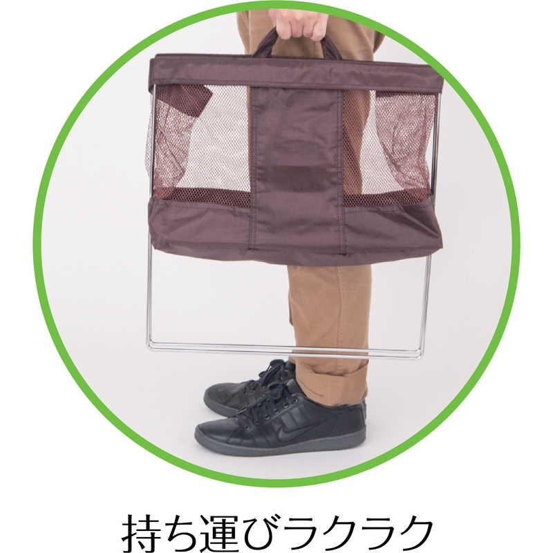 手荷物収納メッシュワゴン ショート(小) (3セット) ZT-手荷物収納メッシュワゴン 小-60 / 返品代引不可  / シンビ |  | 02