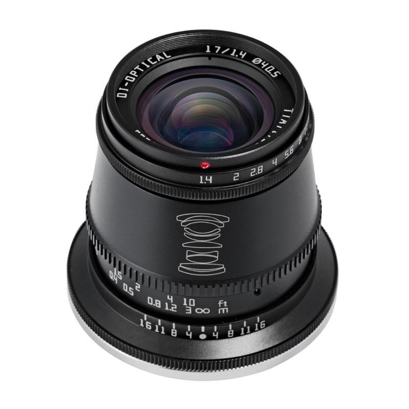 TTArtisan 銘匠光学 17mm f/1.4 C ASPH (Lマウント・APS-C) (ブラック
