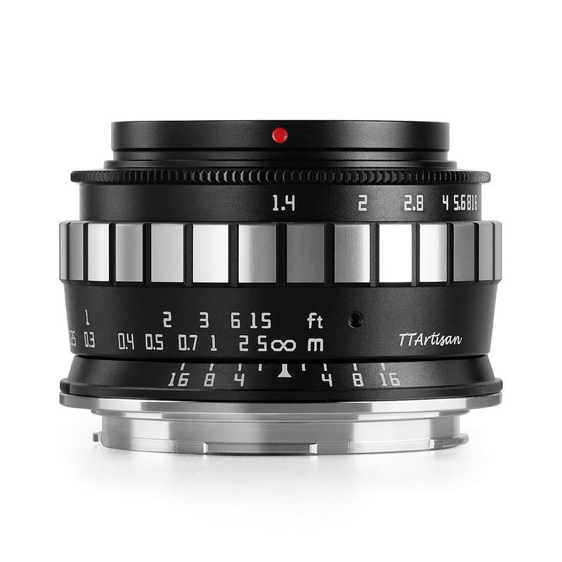 銘匠光学 TTArtisan 23mm f/1.4 C (Lマウント) (ブラック × シルバー 