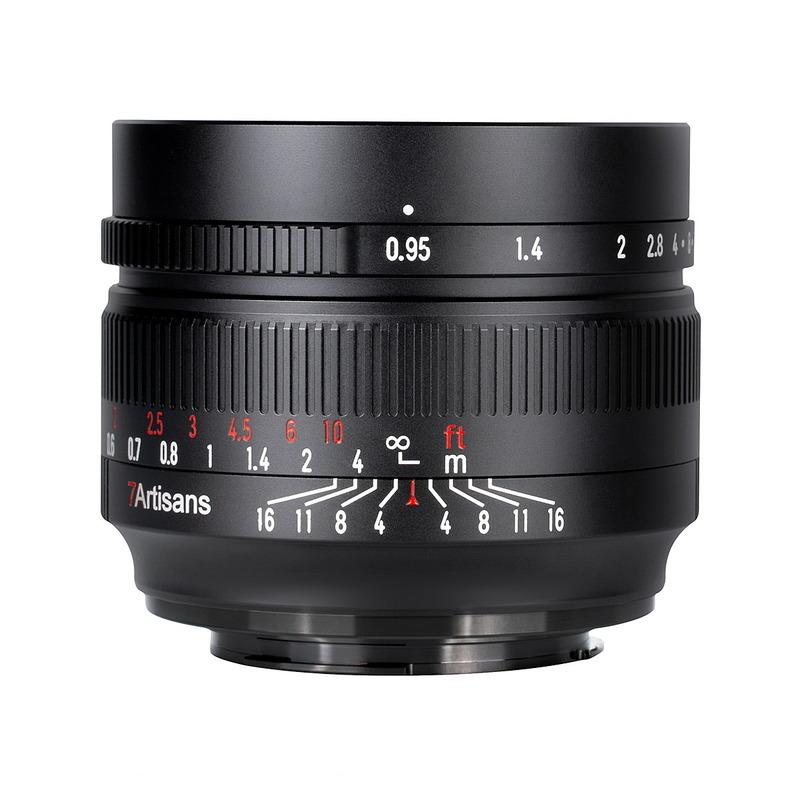 七工匠 7Artisans 50mm F0.95 単焦点レンズ (ソニーEマウント (APS-C)) (ブラック)｜stkb