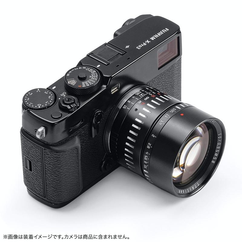 TTArtisan 50mm f/0.95 C 富士フイルムXマウント 単焦点レンズ 国内