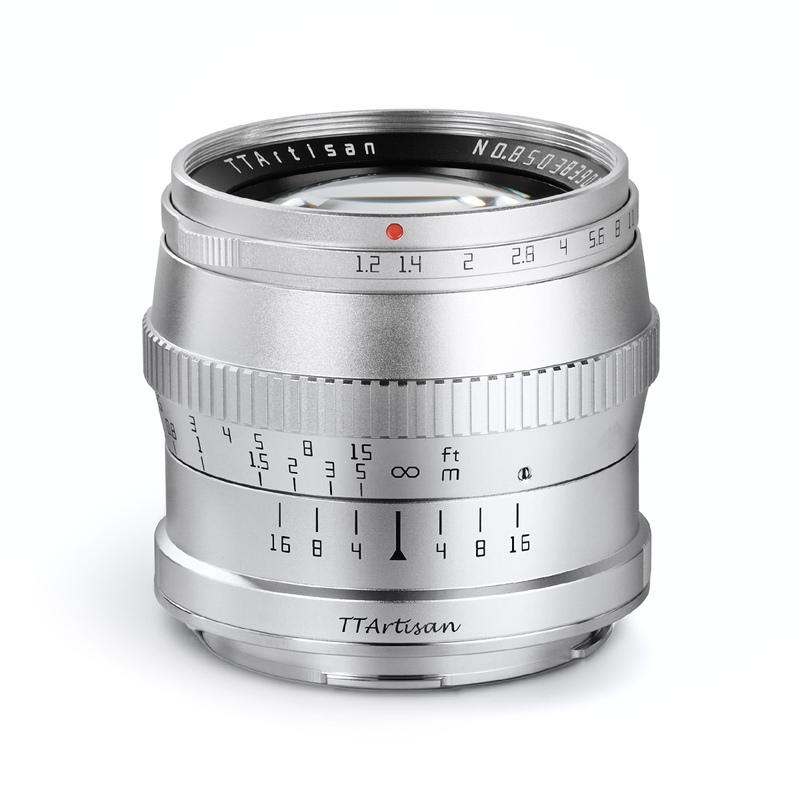 TTArtisan 50mm f/1.2 C Lマウント APS-C 単焦点レンズ 国内正規品