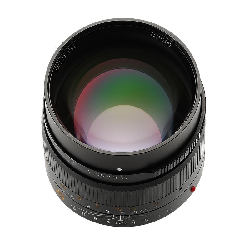 七工匠 7Artisans 75mm F1.25 単焦点レンズ ライカMマウント 超大口径 