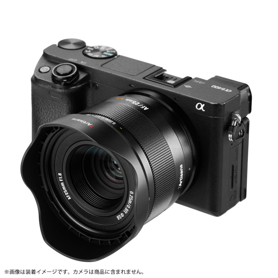 7Artisans LITE 25mm F1.8 AF ソニーEマウント APS-C 単焦点レンズ オートフォーカス 標準 国内正規品 2年保証 七工匠の画像