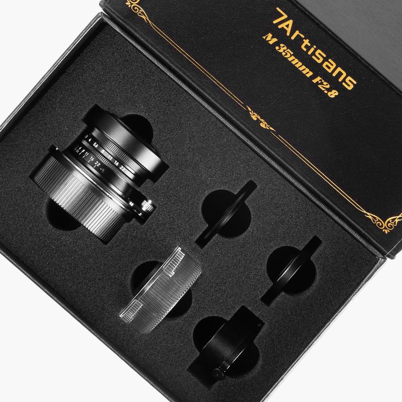 7Artisans 35mm F2.8 ライカMマウント フルサイズ MF 標準 ライカ レンズ カメラレンズ 交換レンズ 国内正規品 保証2年 七工匠の画像