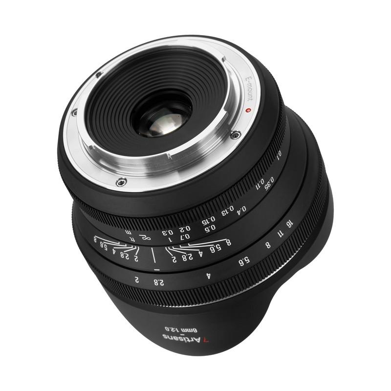 7Artisans 6mm F2 FISH-EYE II ED ソニーEマウント APS-C 単焦点レンズ MF 国内正規品 2年保証 超広角 魚眼 七工匠の画像