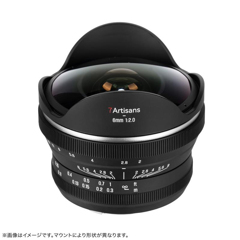 七工匠（7Artisans） 7Artisans 6mm F2 FISH-EYE II ED キヤノンRF