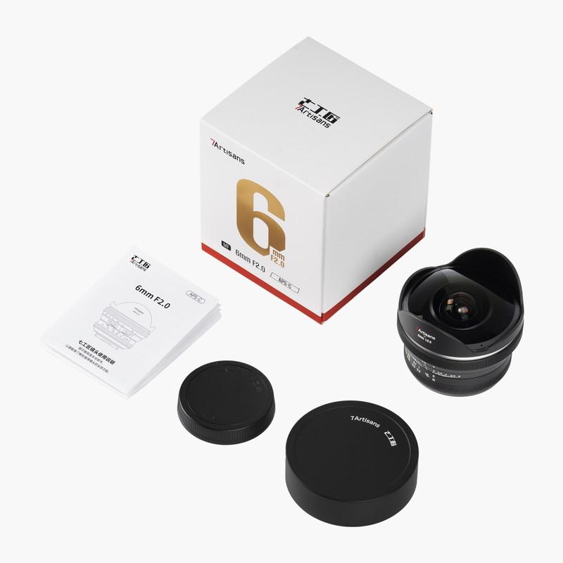 七工匠（7Artisans） 7Artisans 6mm F2 FISH-EYE II ED キヤノンRF