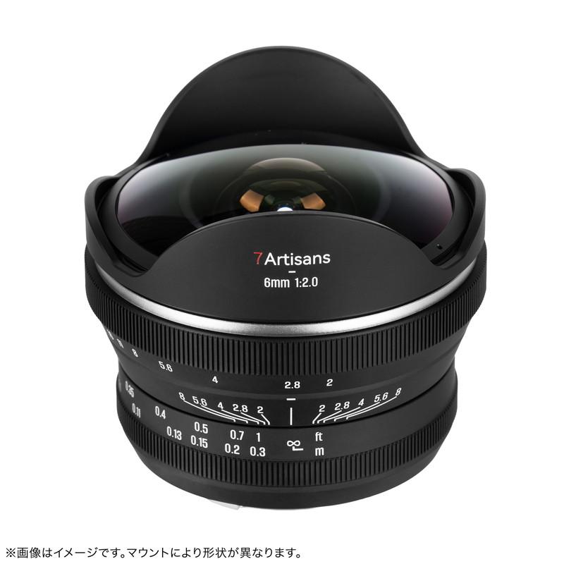 七工匠（7Artisans） 7Artisans 6mm F2 FISH-EYE II ED 富士フイルムX