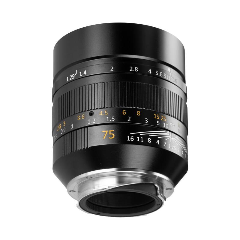 7Artisans 75mm F1.25 II ライカMマウント フルサイズ MF 中望遠 ライカ レンズ カメラレンズ 交換レンズ 正規品 保証2年 七工匠の画像