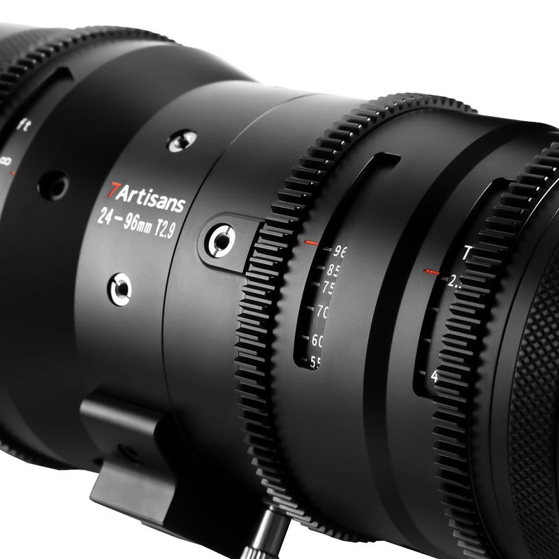 七工匠（7Artisans） 7Artisans Sprite 24-96mm T2.9 S35 シネマレンズ