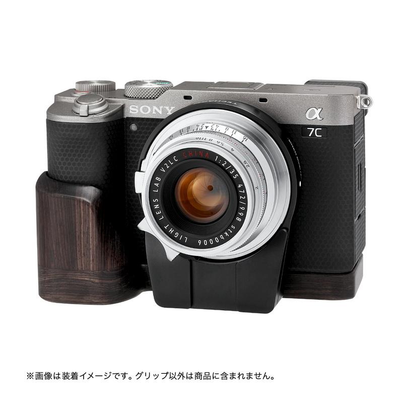 SONY α7CⅡ エクステンショングリップ付き+レンズ α7C II α7C R 用アクセサリー グリップエクステンション GP-X2 発表!