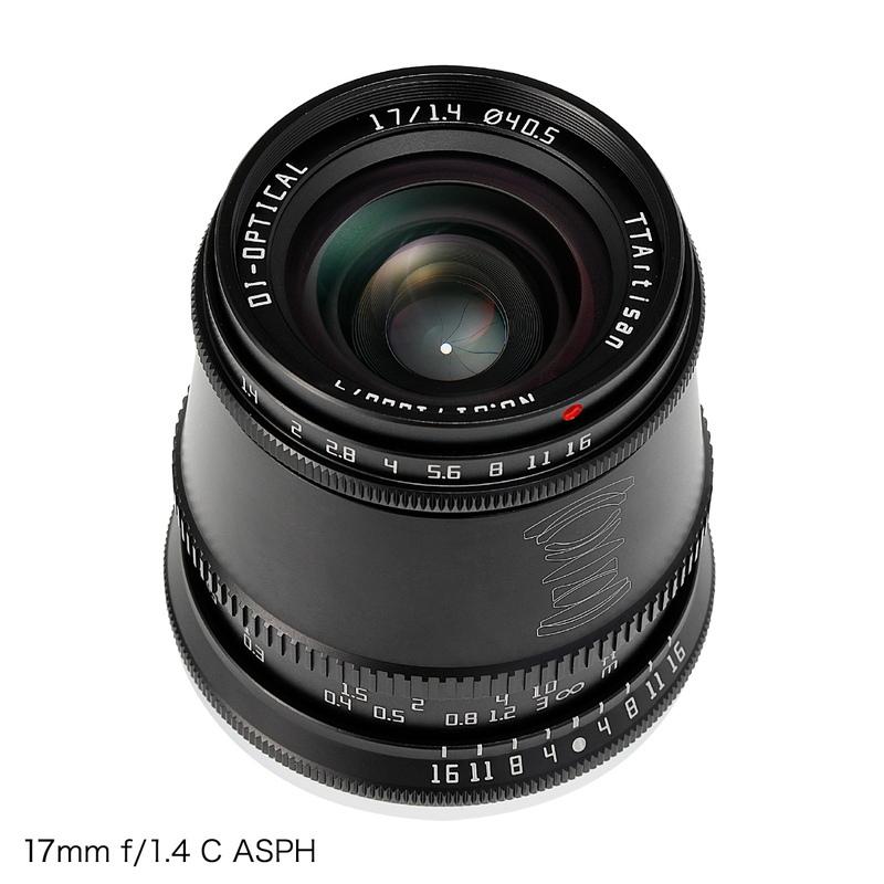 TTArtisan 銘匠光学 レンズ3本セット (ニコンZマウント・APS-C) 17mm
