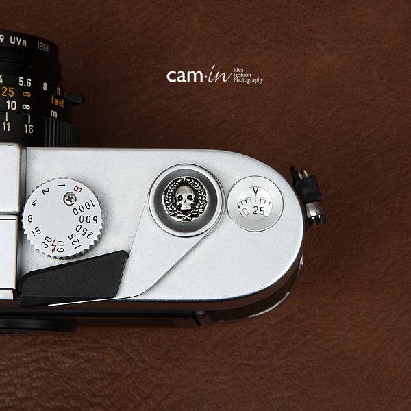 cam-in ソフトシャッターボタン | レリーズボタン 創作型 ドクロ - CAM9111｜stkb
