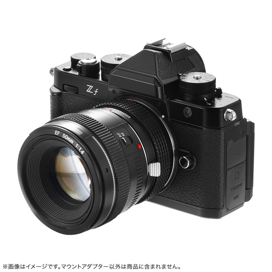 マウントコンバーター キヤノンEFレンズ/ソニーEボディ用 焦点工房 SHOTEN マウントアダプター CEF-NZ E (キヤノンEFマウント