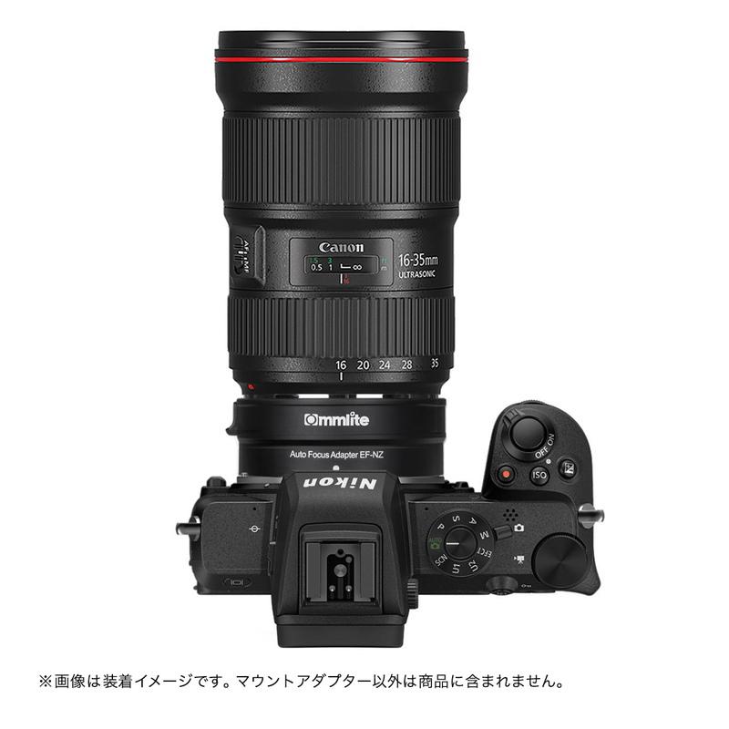 Commlite 電子マウントアダプター CM-EF-NZ(キヤノンEFマウント Commlite 電子マウントアダプター CM-EF-NZ(キヤノンEFマウント