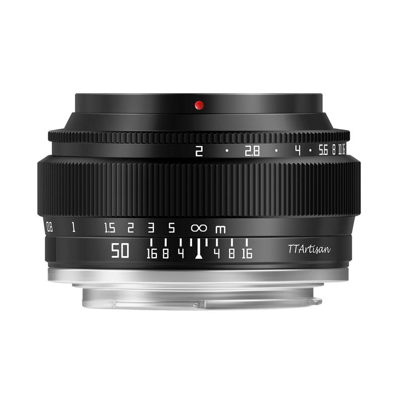 銘匠光学 TTArtisan 50mm f/2 単焦点レンズ ソニーEマウント ブラック