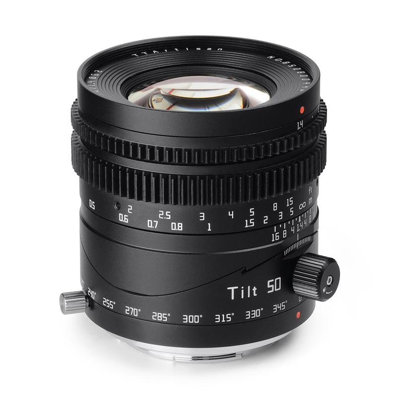 【美品】TTArtisan 50mm F1.4 Tilt（Eマウント） TTArtisan Tilt 50mm f/1.4 ソニーEマウント フルサイズ 単焦点レンズ