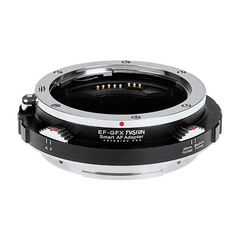 Fotodiox 電子マウントアダプター EF-GFX-FSN（キヤノンEFマウントレンズ → 富士フイルムGFX Gマウント変換）国内正規品 保証1年