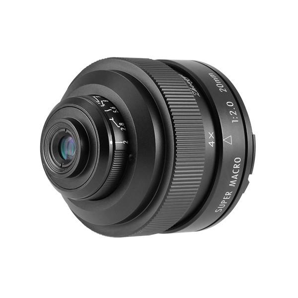 SUPER MACRO 20mm F2.0 単焦点レンズ FREEWALKER 20mm F2.0 SUPER MACRO 4-4.5:1一眼レフカメラ用［中一光学