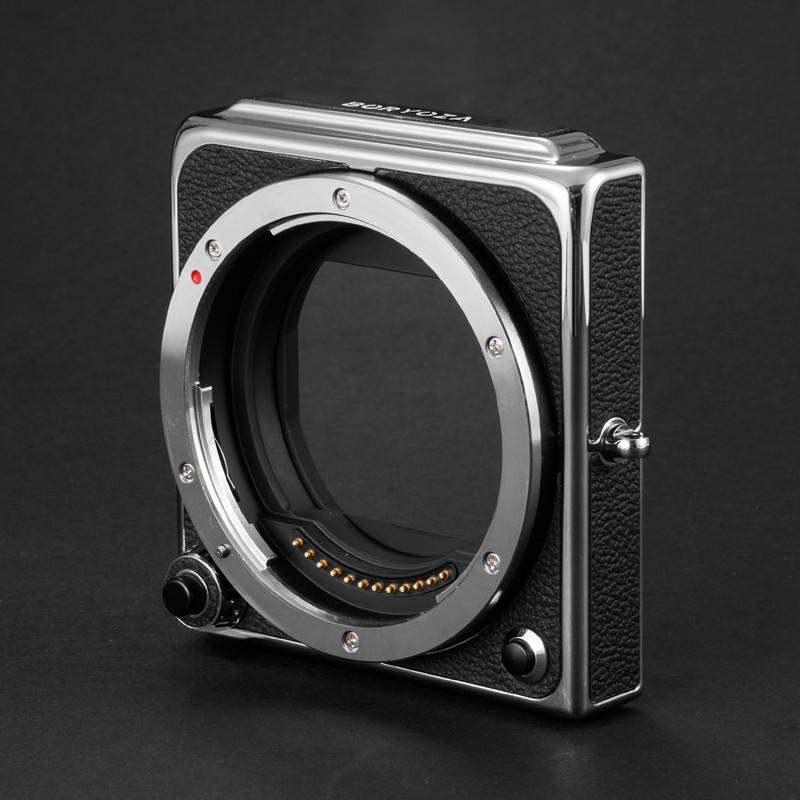 BORYOZA 電子カメラモジュール GTV-100（ 富士フイルムGマウントレンズ → ハッセルブラッドCFVデジタルバックシリーズ）AF対応_3