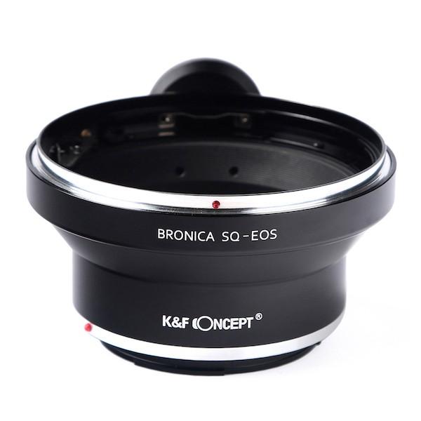 K&F Concept レンズマウントアダプター KF-BSQEF (ブロニカSQマウントレンズ → キャノンEFマウント変換）｜stkb