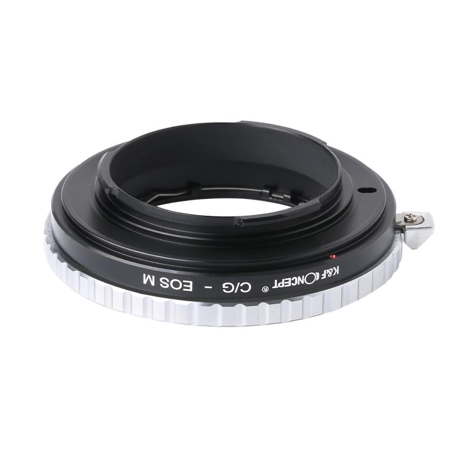 K&F Concept マウントアダプター KF-CGEM（コンタックスGマウントレンズ → キヤノンEF-Mマウント変換）フォーカスリング付き | K&F CONCEPT | 01