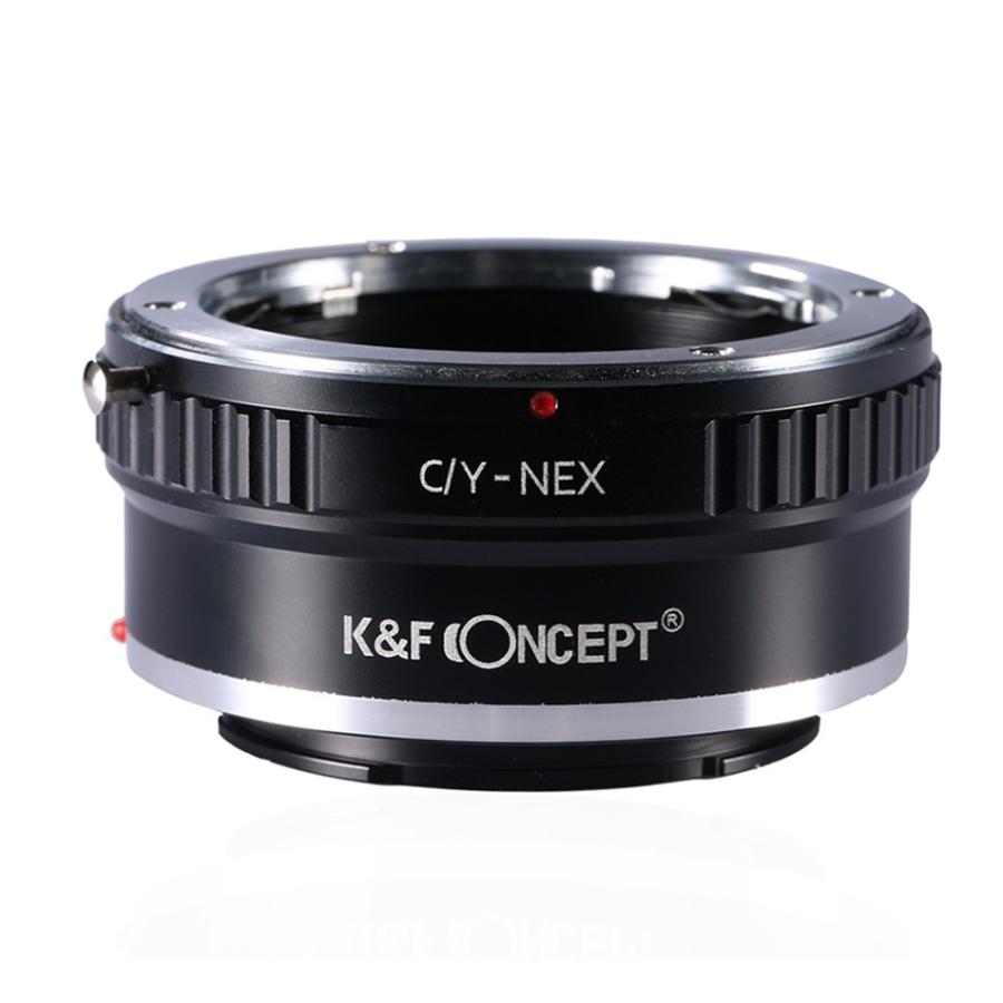 K&F CONCEPT レンズマウントアダプター KF-CYE (ヤシカ・コンタックス