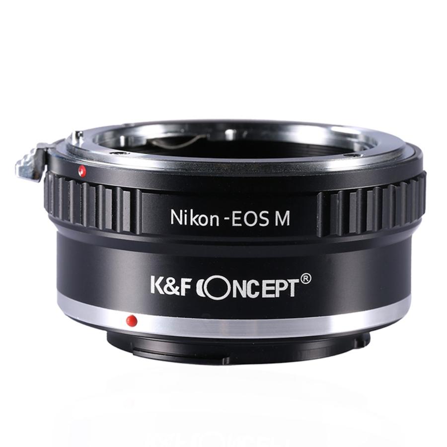 KF Concept レンズマウントアダプター KF-NFEM (ニコンFマウントレンズ → キャノンEF-Mマウント変換）  :kf-nfem:焦点工房Yahoo!店 - 通販 - Yahoo!ショッピング