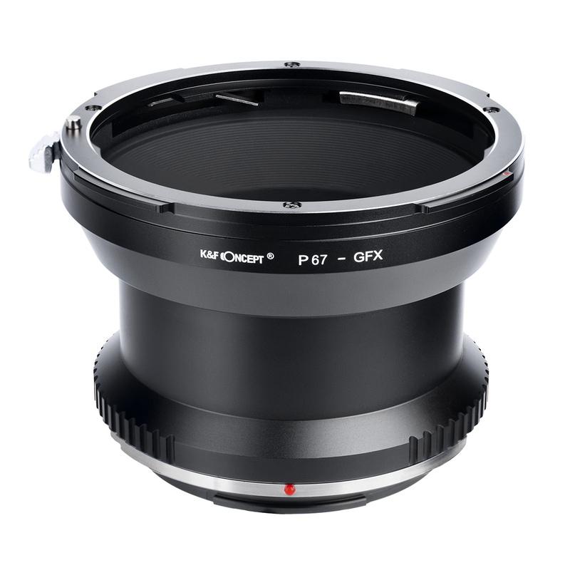 KF Concept レンズマウントアダプター KF-P67G (ペンタックス67マウントレンズ → 富士フイルムGFX Gマウント変換) K&F CONCEPT マウントアダプター KF-P67G（ペンタックス67マウント