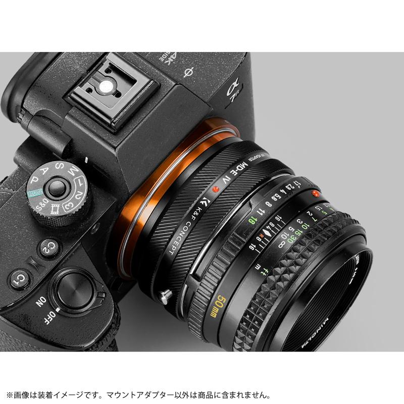 K&F CONCEPT マウントアダプター KF-SRE.IV (ミノルタMD・MC│SR