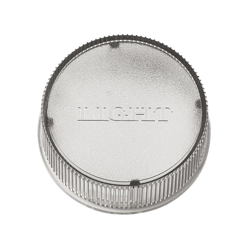 LIGHT LENS LAB ライカＭマウント用レンズリアキャップ (クリアー)