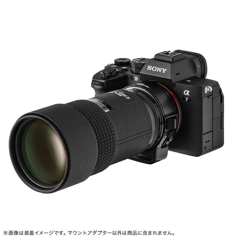 MonsterAdapter LA-FE2（ニコンFマウントレンズ → ソニーEマウント