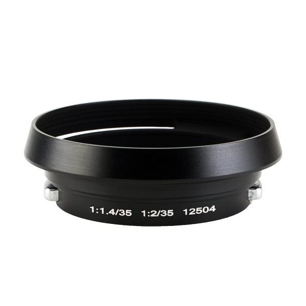 ライカ(Leica) M型用 メタルレンズフード 12504 (M1.4/35、M2.0/35用) ブラック［焦点工房厳選］｜stkb