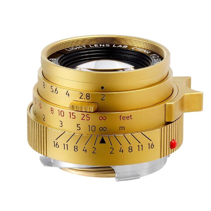 LIGHT LENS LAB M 50mm f/2 ブラスゴールド【世界限定200セット LIGHT LENS LAB M 50mm f/2 ブラスゴールド【世界限定200セット