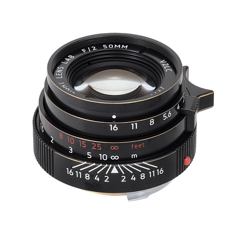 LIGHT LENS LAB M 50mm f/2 ヴィンテージブラック セット LIGHT LENS LAB M 50mm f/2 ヴィンテージブラック セット