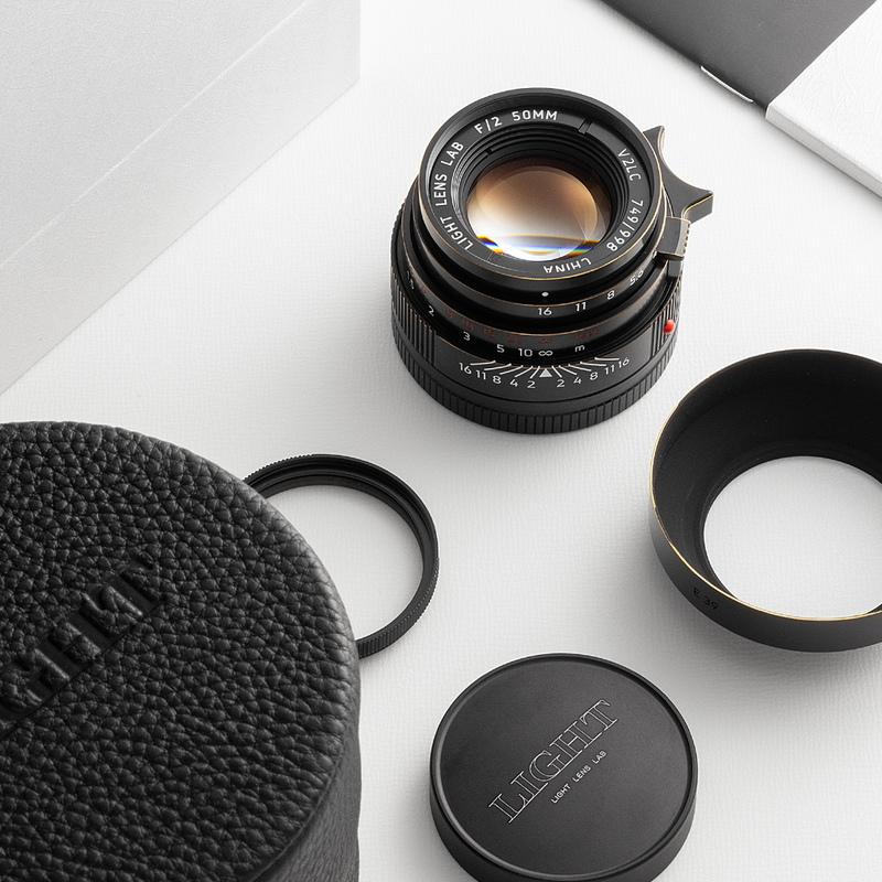 LIGHT LENS LAB M 50mm f/2 ヴィンテージブラック セット LIGHT LENS LAB M 50mm f/2 ヴィンテージブラック セット